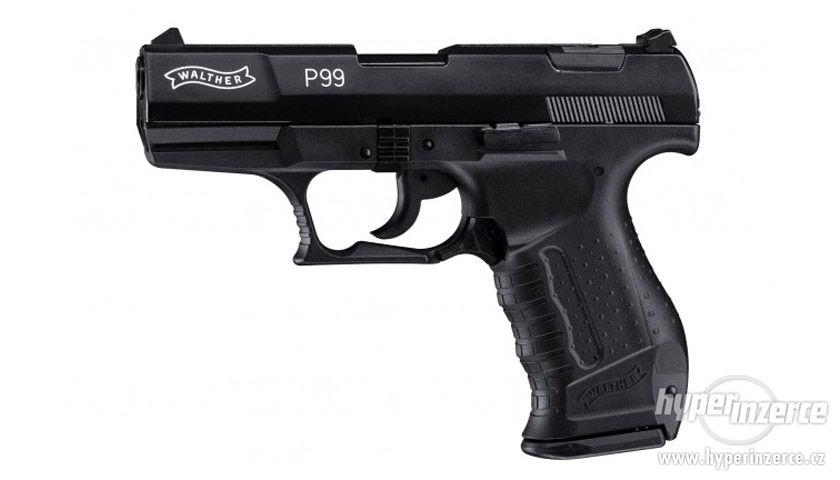 Plynová pistole Walther P99 cal.9mm nová pošlu - foto 1