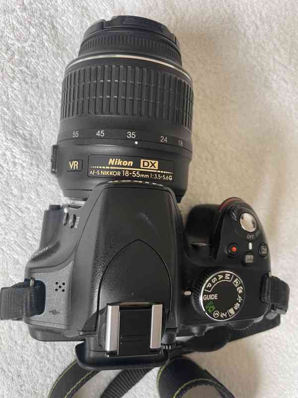 Nikon D3200 + objektiv 18-55 mm VR v TOP stavu - foto 2