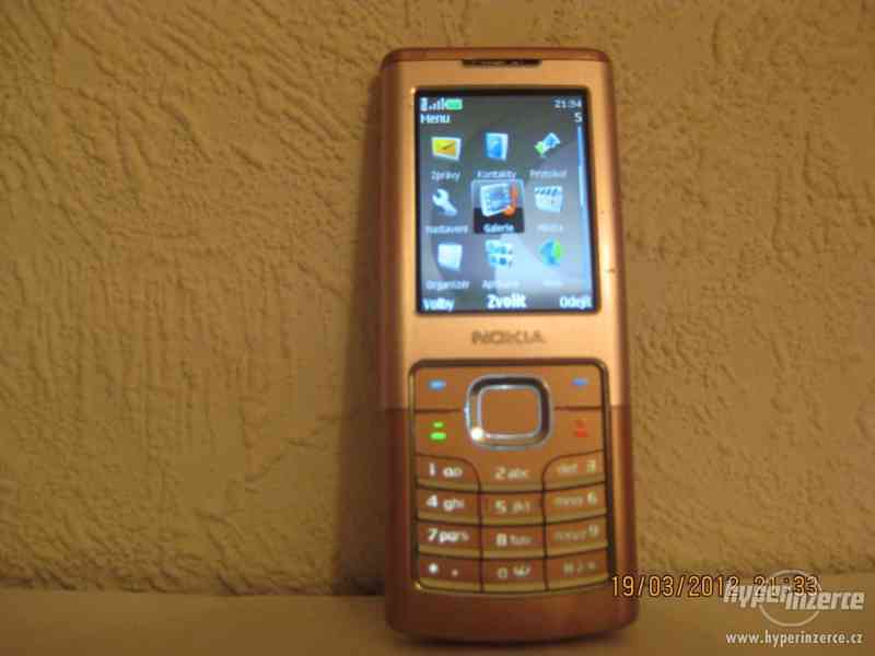 NOKIA 6500 Pink+SIM karta s bonusem 1.200,-Kč ZDARMA!!! - foto 2