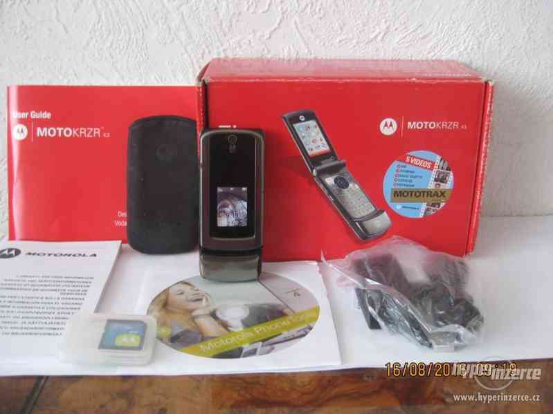 Motorola KRZR K3 - plně funkční telefon s češtinou - foto 1