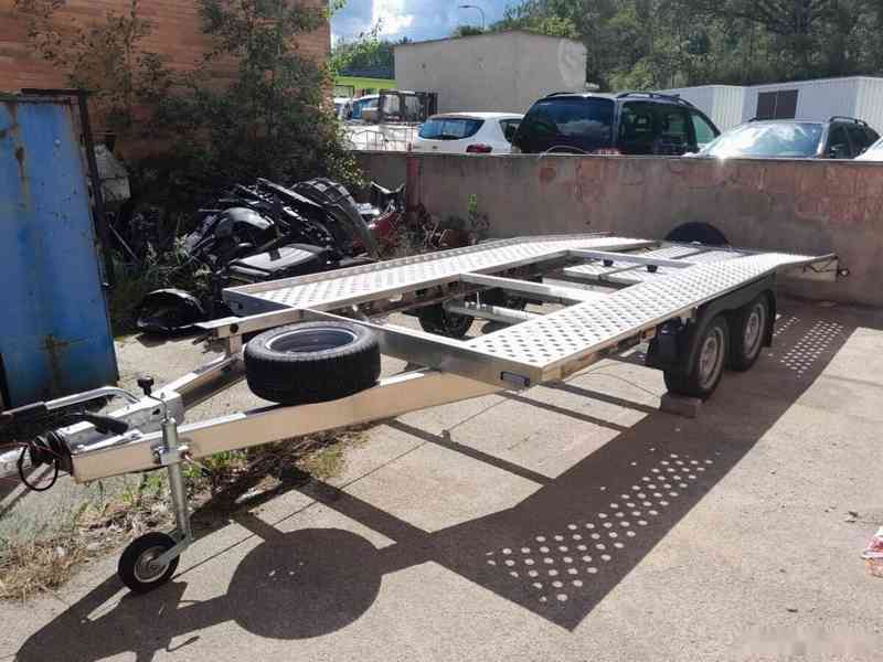 Autopřepravník 450cm x 204cm CELOHLINÍKOVÝ - foto 2