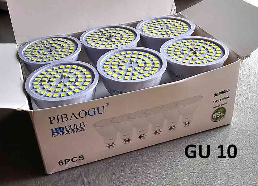 LED Žárovka E14 a GU10. + ZDARMA 12ks GU 10 ! - foto 2