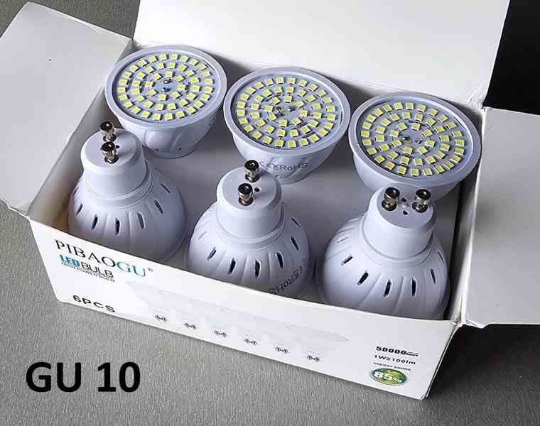 LED Žárovka E14 a GU10. + ZDARMA 12ks GU 10 ! - foto 4