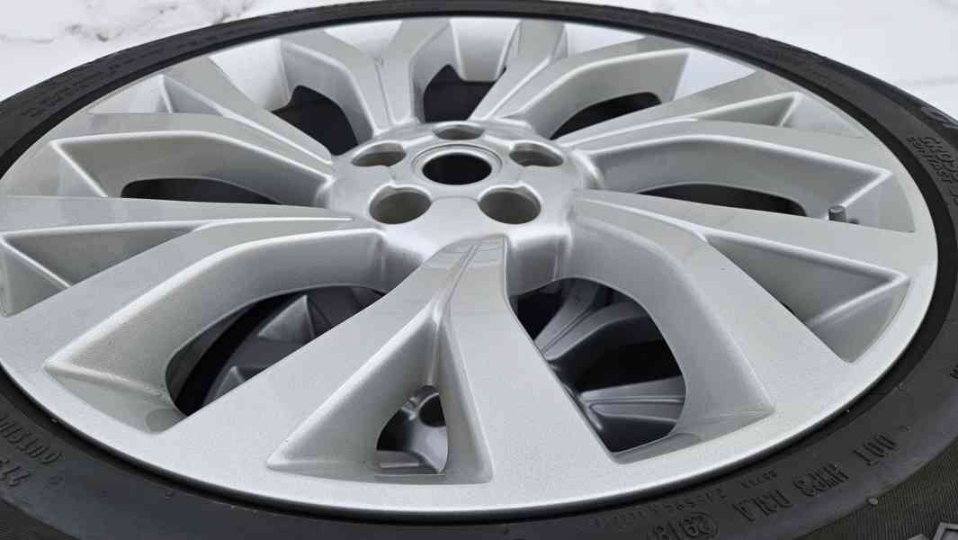 TOP ALU kola Land Rover 21" – 5×120, Continental 90 % Prodám - foto 6