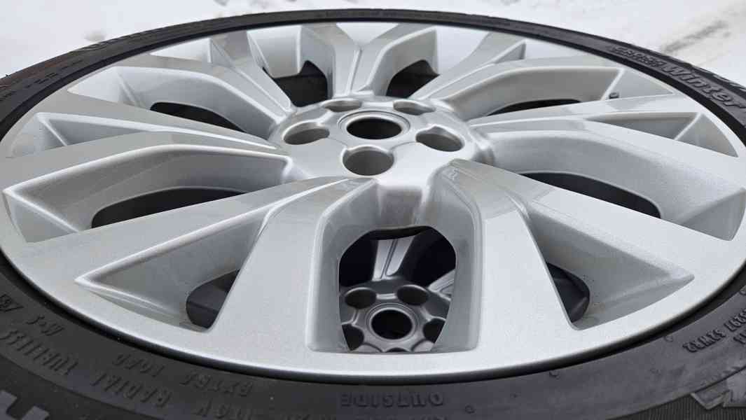 TOP ALU kola Land Rover 21" – 5×120, Continental 90 % Prodám - foto 4