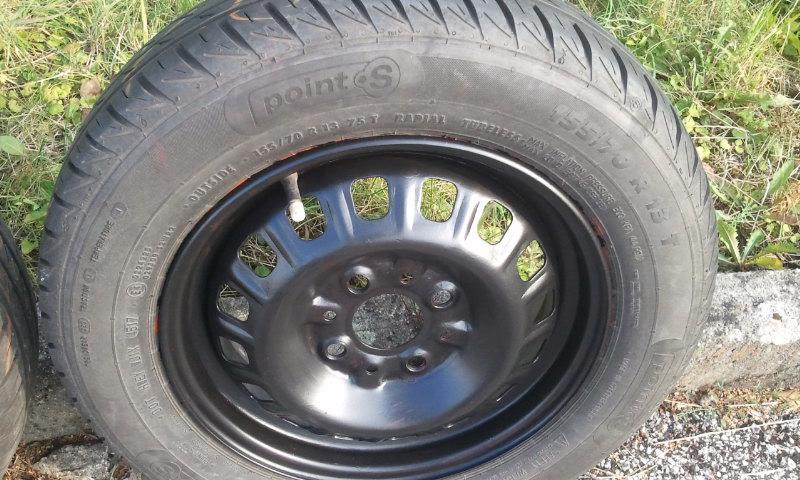 Fiat Punto-pneu s disky 4ks - foto 12