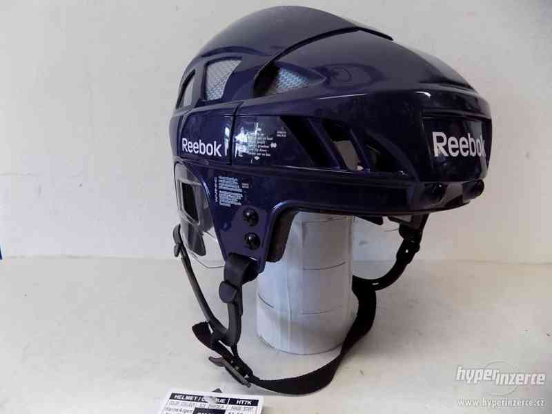 Hokejová helma Reebok 7K - tm.modrá - vel. S (51 - 56 cm) - foto 1