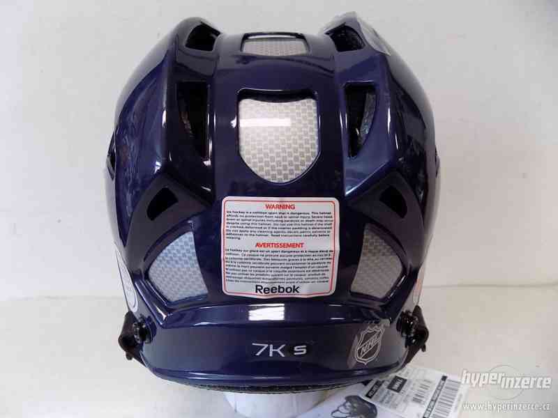 Hokejová helma Reebok 7K - tm.modrá - vel. S (51 - 56 cm) - foto 4