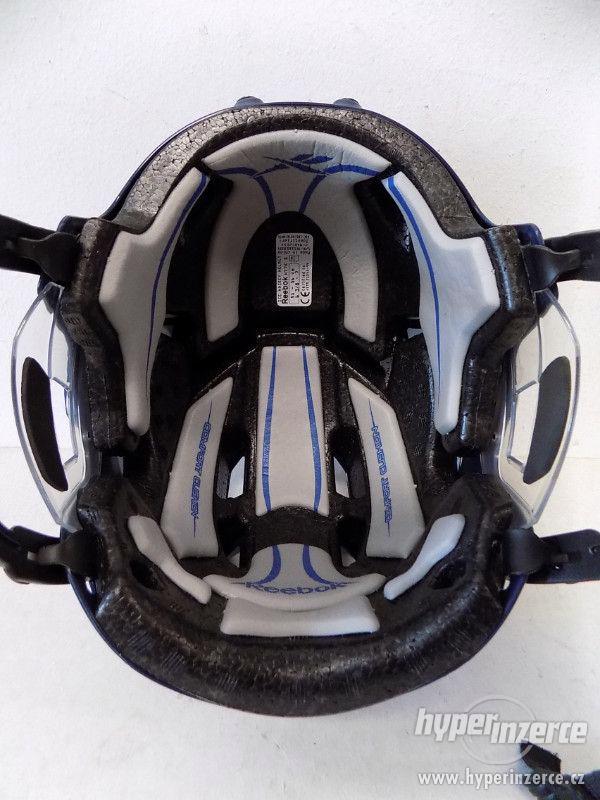 Hokejová helma Reebok 7K - tm.modrá - vel. S (51 - 56 cm) - foto 5