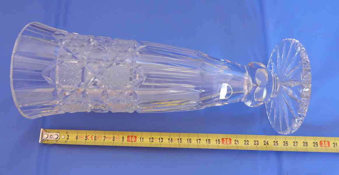Broušená váza "Bohemia crystal" (V40) - foto 4