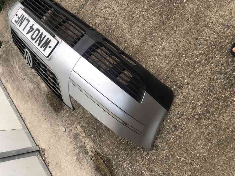 predni naraznik VW passat b5.5 00- maska stribrny - foto 2