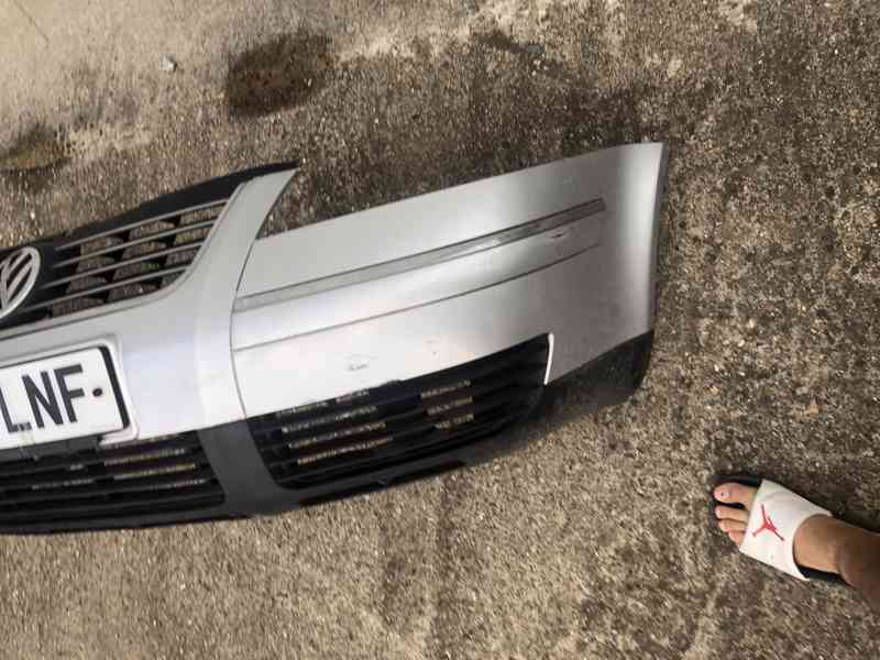 predni naraznik VW passat b5.5 00- maska stribrny - foto 6