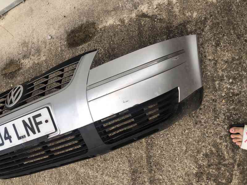 predni naraznik VW passat b5.5 00- maska stribrny - foto 5
