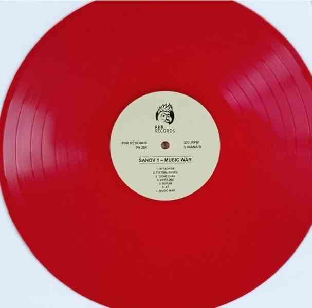 Šanov I –  Music War  (LP - red vinyl) - foto 4