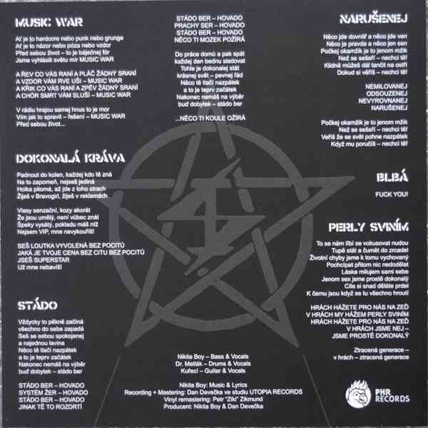 Šanov I –  Music War  (LP - red vinyl) - foto 2
