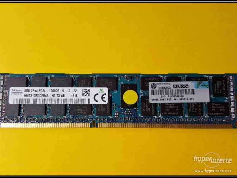 Paměť Hynix 8GB ECC DDR3 PC3-10600R 1333MHz 2Rx4 H9T3AB - foto 1