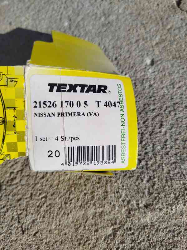 Brzdové destičky Nissan Primera