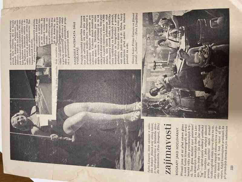 Kinorevue číslo 16 ročník VII z r. 1940 - foto 5