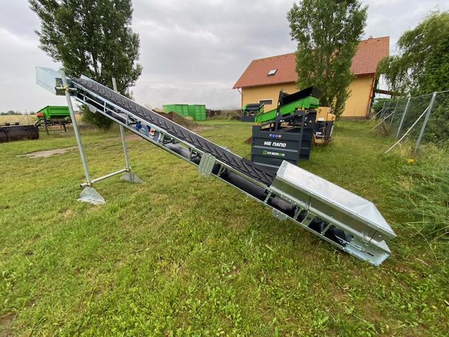 Pásový dopravník EDILVEYOR délka 5 metrů , sklápěcí - foto 2