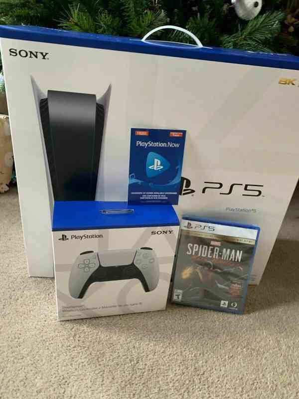 PS5 Sony PlayStation 5 Console Disc Version  - foto 1