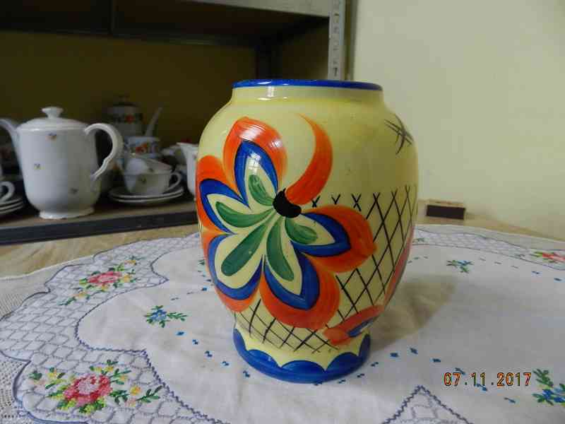 Hezká ručně malovaná keramická Váza Ditmar Urbach - foto 5