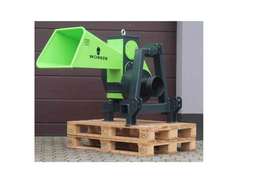 štěpkovac špalíkovač za traktor do120mm - foto 4