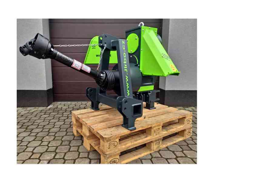 štěpkovac špalíkovač za traktor do120mm - foto 2