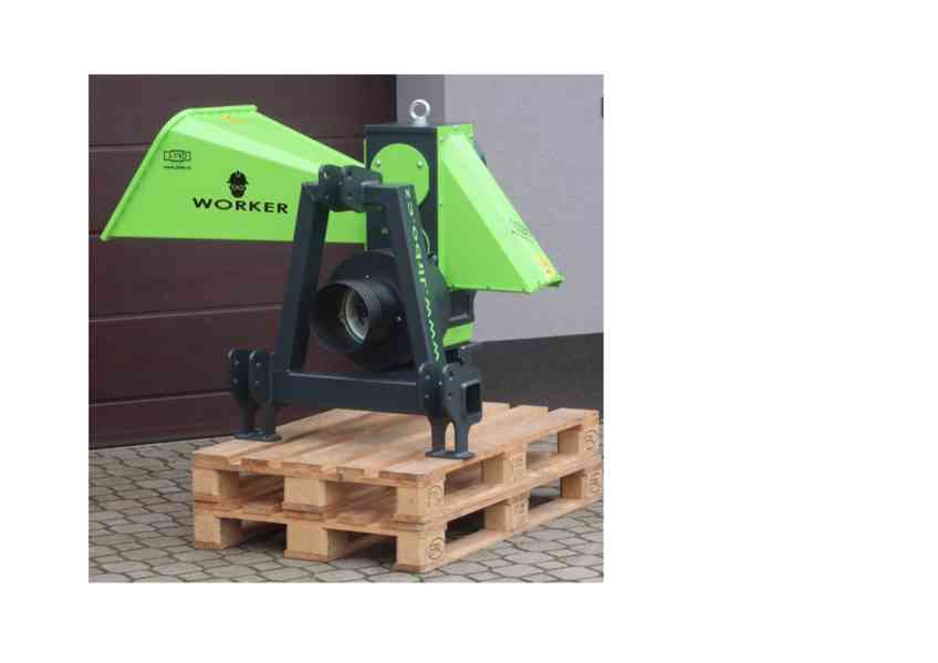 štěpkovac špalíkovač za traktor do120mm - foto 3