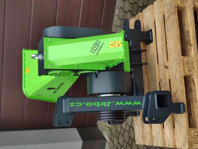 štěpkovac špalíkovač za traktor do120mm - foto 5