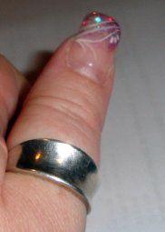 stříbrný masivní-velký (možno i pánský nebo na palec) prsten - foto 2