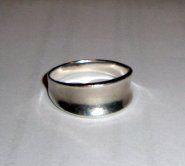 stříbrný masivní-velký (možno i pánský nebo na palec) prsten - foto 4