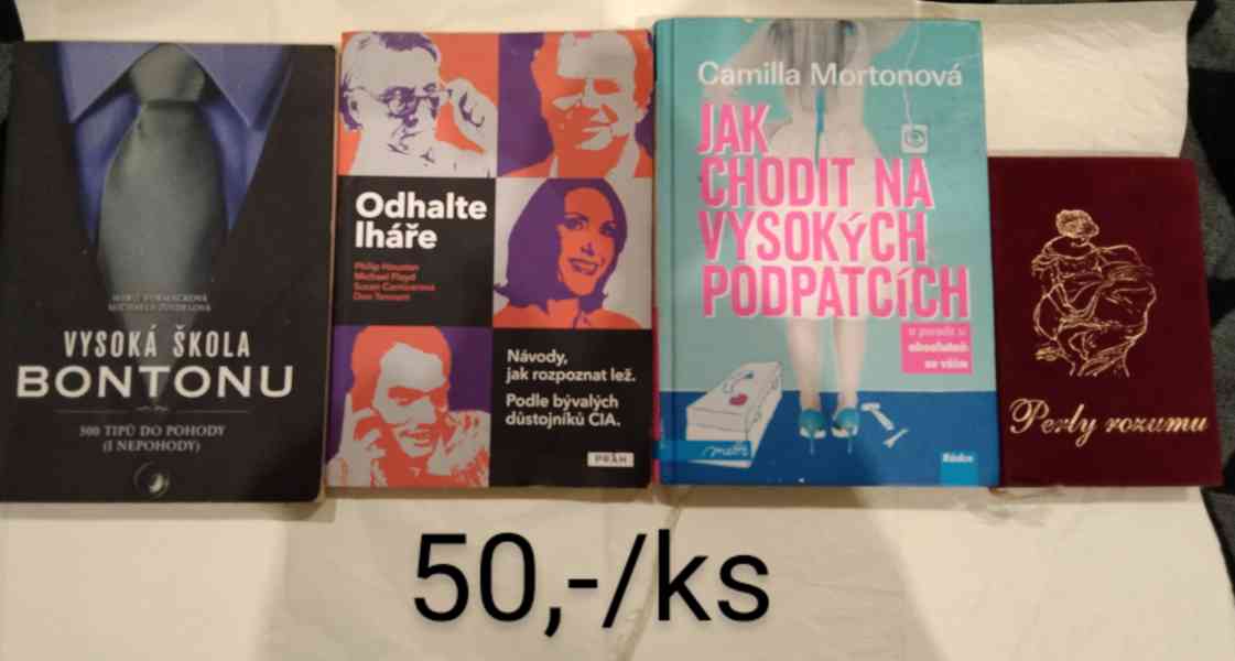 Nabízím knihy různých žánrů  - foto 7