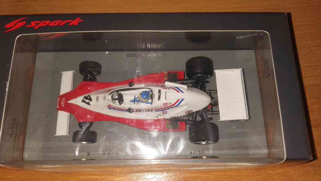 F1 Tyrrell 008 #41 Desiré Wilson 1979 ROC Spark S7280 1:43 - foto 4