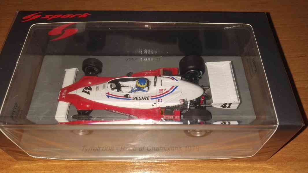 F1 Tyrrell 008 #41 Desiré Wilson 1979 ROC Spark S7280 1:43 - foto 2