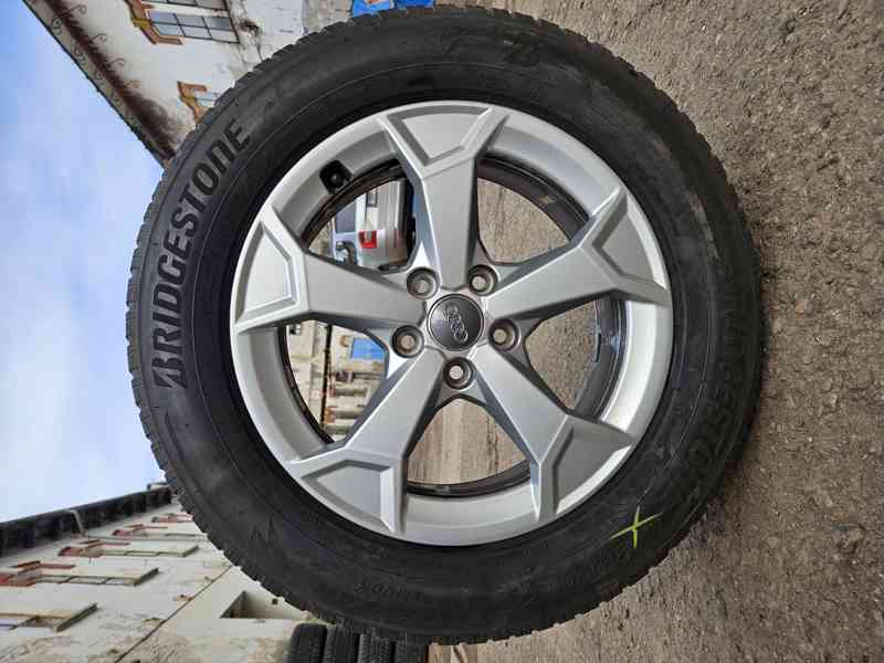 R17" alu kola Audi Q3 Škoda Kodiaq 5x112 6,5jx17 et38 pneu B - foto 3