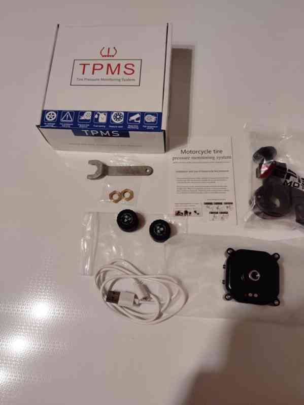 TPMS snímače tlaku v pneumatikách motocyklu/elektrokola - foto 2