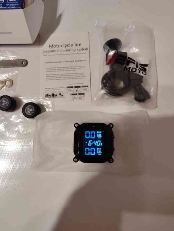 TPMS snímače tlaku v pneumatikách motocyklu/elektrokola - foto 4
