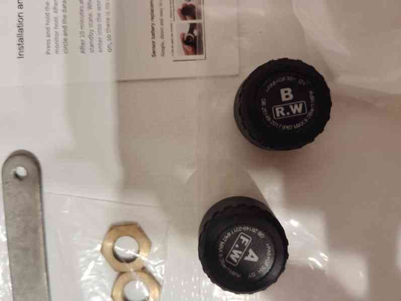 TPMS snímače tlaku v pneumatikách motocyklu/elektrokola - foto 6