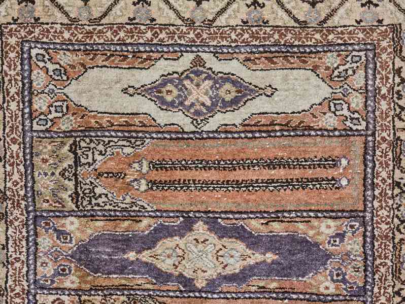 Turecký koberec Kayseri – skupinový modlitební 138 x 90 cm - foto 2