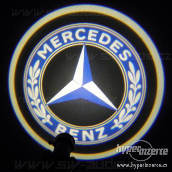 Svítící laserové logo auta - Mercedes Benz - foto 1