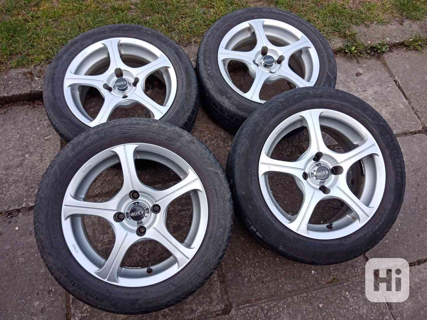 Obutá alu kola DOTZ 15ky 4x108 PEUGEOT CITROEN - dobírka - foto 1