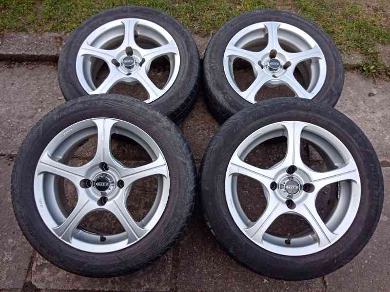 Obutá alu kola DOTZ 15ky 4x108 PEUGEOT CITROEN - dobírka - foto 3