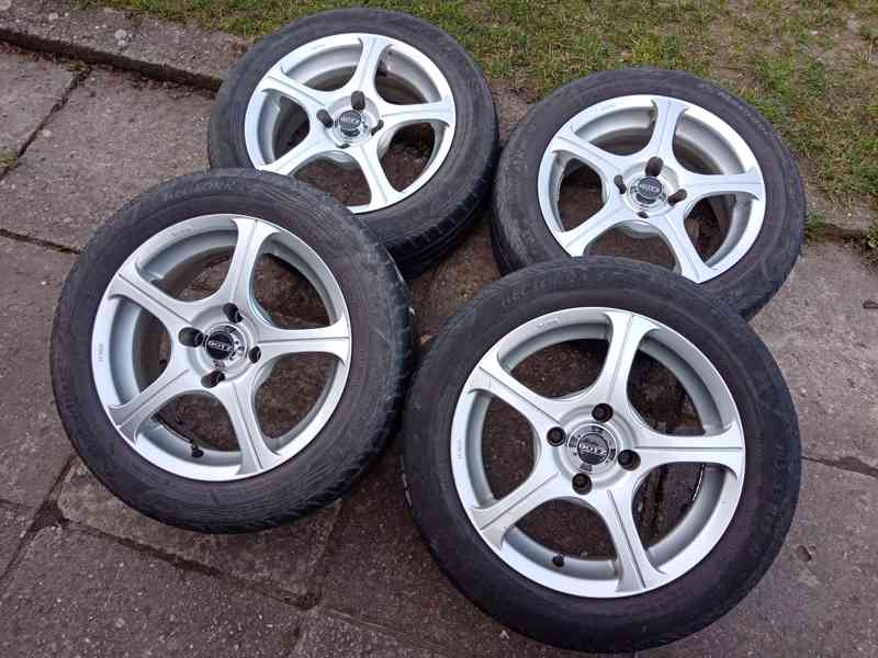 Obutá alu kola DOTZ 15ky 4x108 PEUGEOT CITROEN - dobírka - foto 5