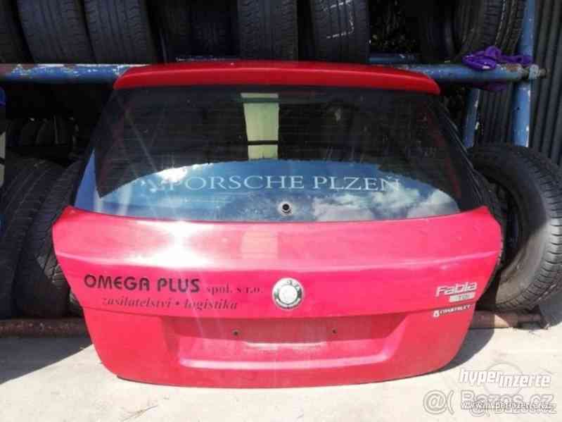 Zadní dveře Fabia II - foto 3