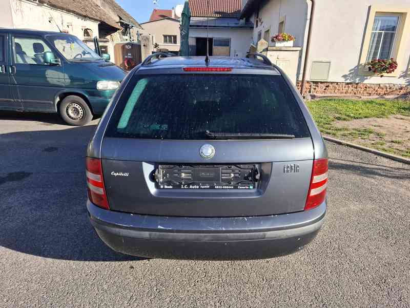 Skoda Fabia 1 combi 1.4TDI 59kw r.v.2007 BEZ KOROZE - foto 10