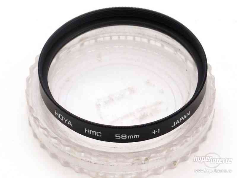 Předsádková čočka, Hoya Close-Up Lens +1 HMC 58mm - foto 1