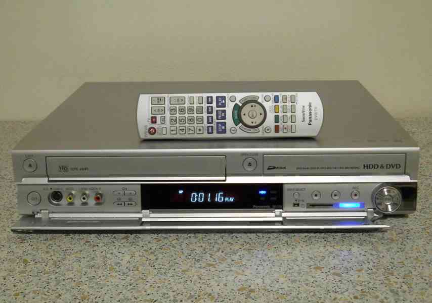⚠️VHS-HDD-DVD rekordér Panasonic DMR EX95 hdmi - foto 2