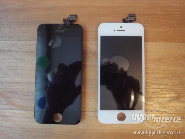Nový kvalitní LCD na iPhone 5. Barva černá nebo bílá, cena i - foto 1