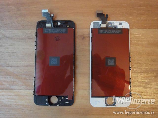 Nový kvalitní LCD na iPhone 5. Barva černá nebo bílá, cena i - foto 2