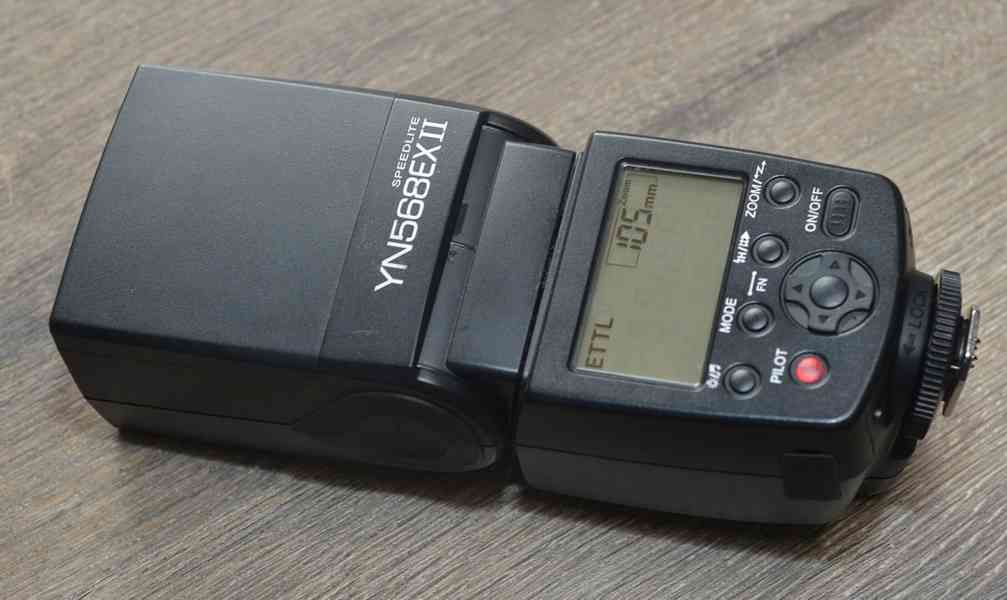 Yongnuo SPEEDLITE NY 568EX-II pro Canon*GN: 58* - foto 5